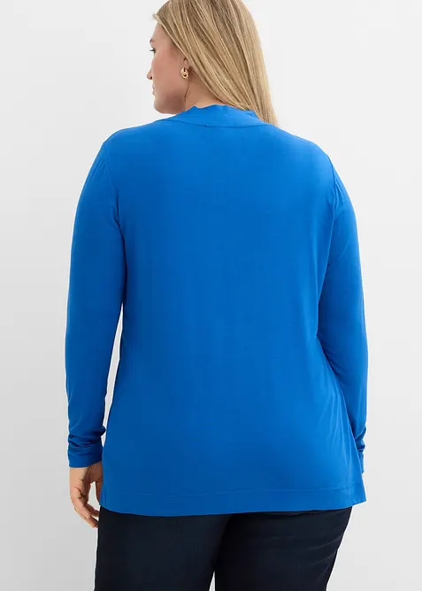 Trikotjakke i myk viskose, bonprix