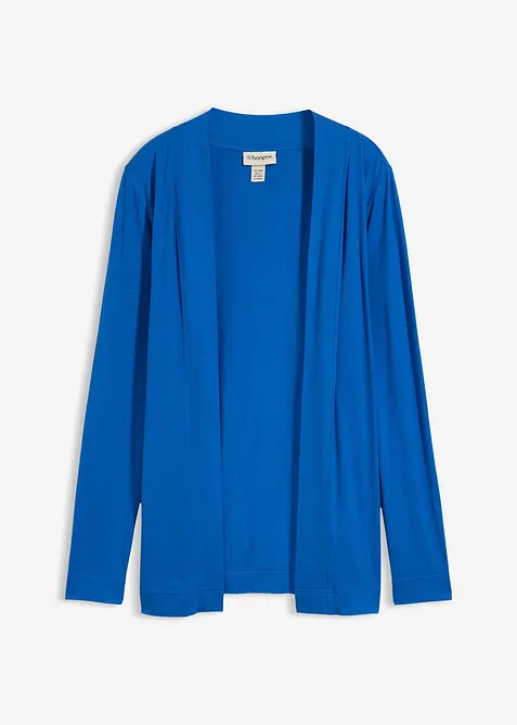 Trikotjakke i myk viskose, bonprix