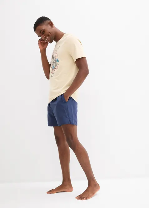 Badeshorts med sidelommer, bonprix