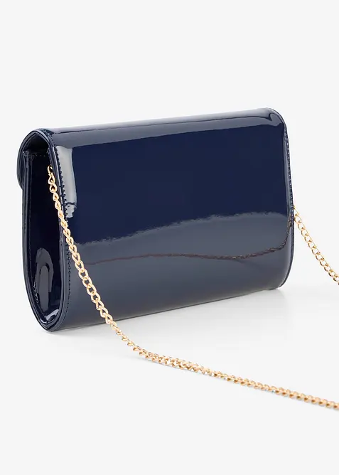 Clutch i lakkstil, bonprix
