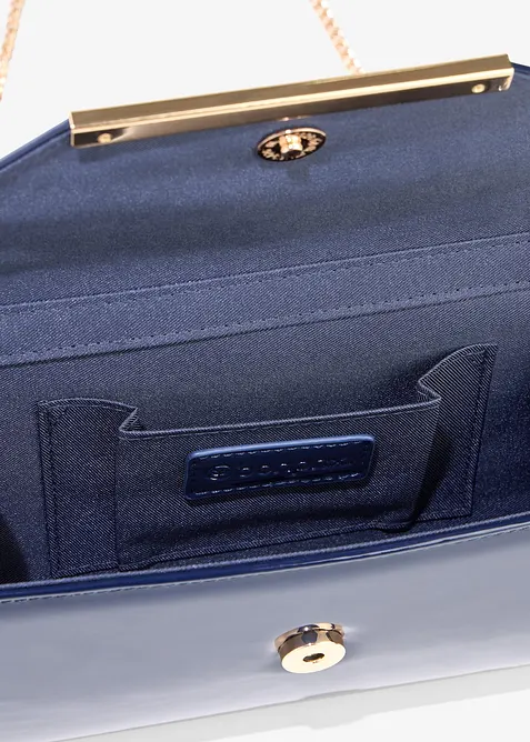 Clutch i lakkstil, bonprix