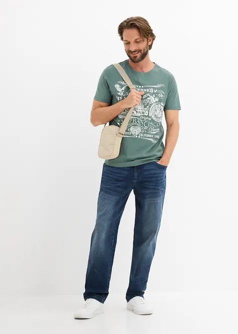 T-skjorte i 100% bomull, bonprix