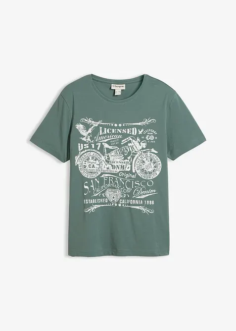 T-skjorte i 100% bomull, bonprix