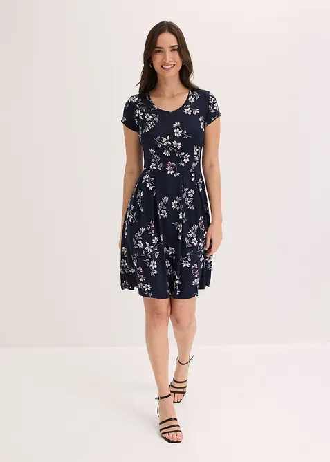 Jerseykjole i viskosemiks, bonprix