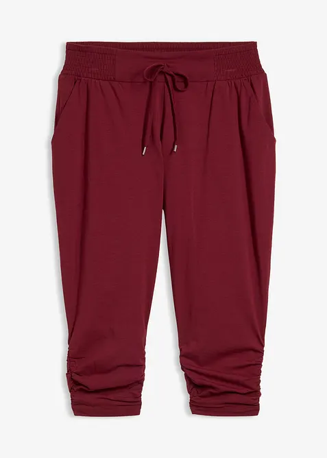 Jerseybukse i bomullsmiks, bonprix