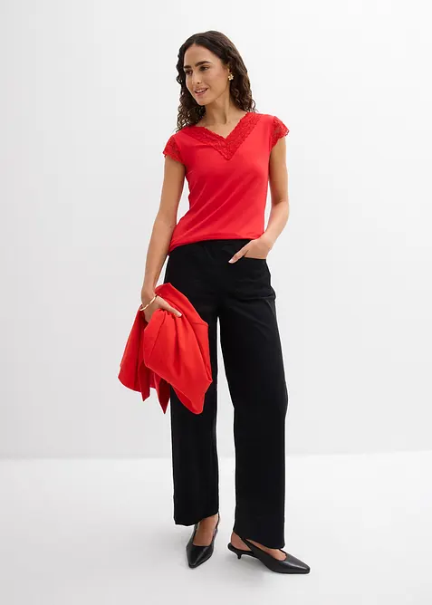 Topp i myk viskosemiks, bonprix