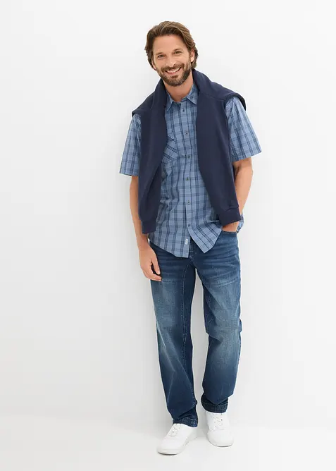 Kortermet skjorte i 100% bomull, bonprix