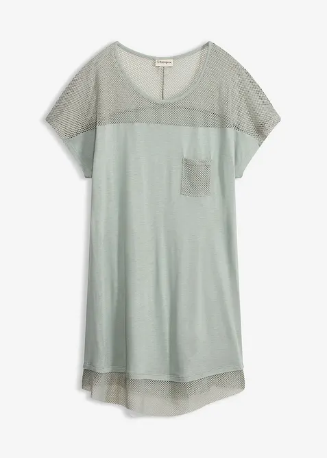 Lang strandtopp i viskose, bonprix