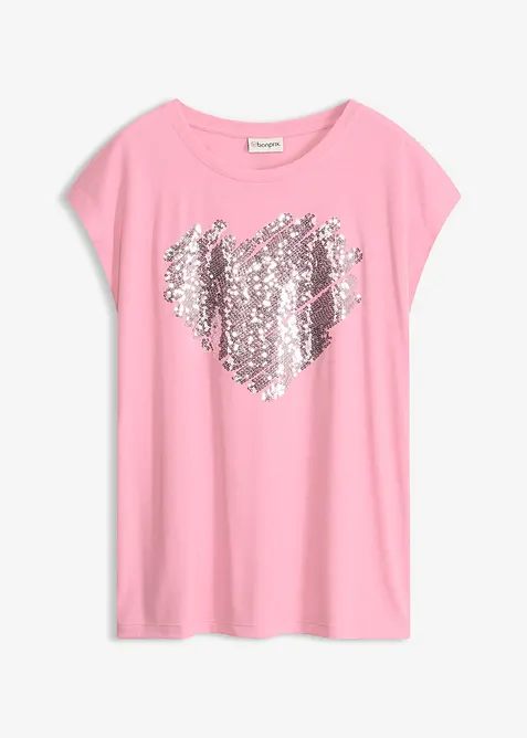 Topp i myk viskosemiks, bonprix