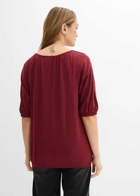 Topp i 100% &oslash;kologisk bomull, bonprix