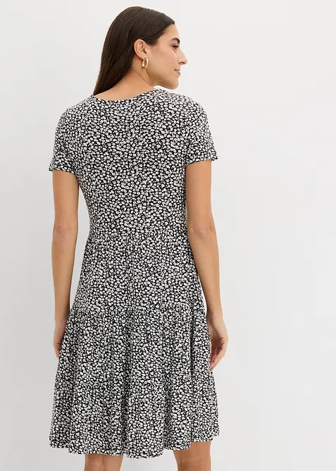 Jerseykjole i viskosemiks, bonprix