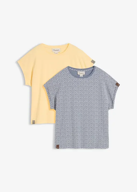 T-skjorte (2-pack), bonprix