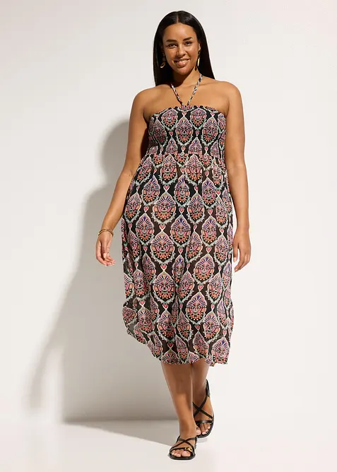 Strandkjole i chiffon, bonprix