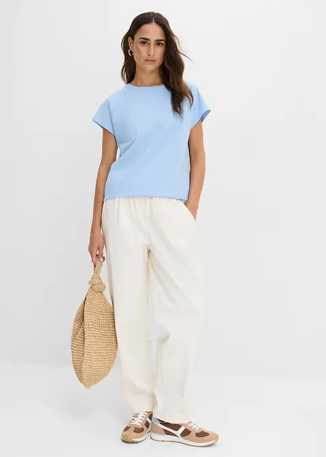 T-skjorte i 100% &oslash;kologisk bomull, bonprix