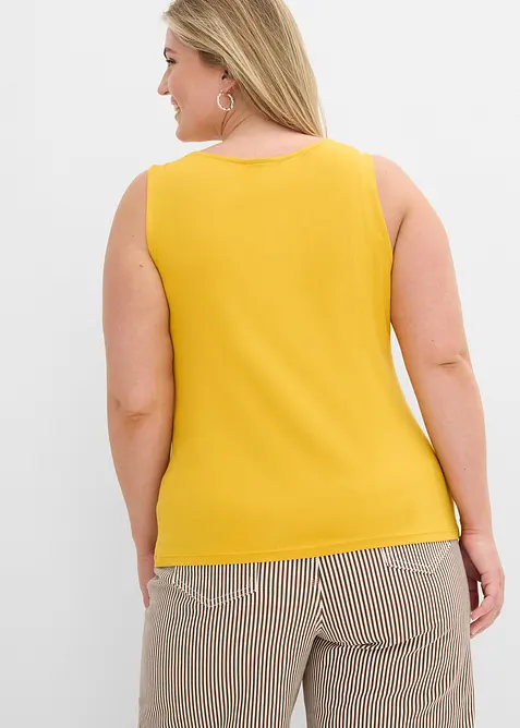 Topp i myk viskose (2-pack), bonprix