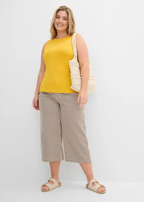 Topp i myk viskose (2-pack), bonprix