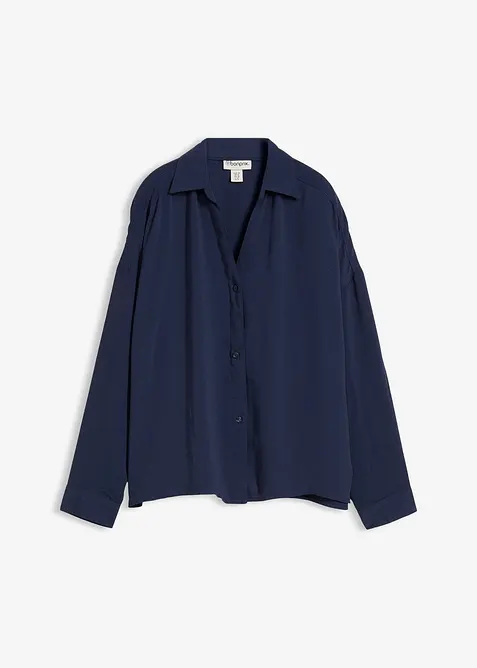 Bluse i lett krepp, bonprix
