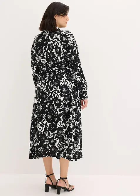 Skjortekjole i viskose, bonprix