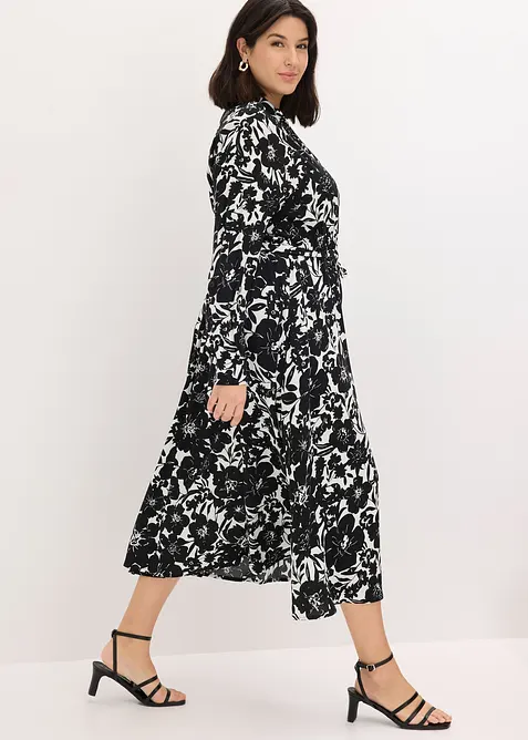 Skjortekjole i viskose, bonprix