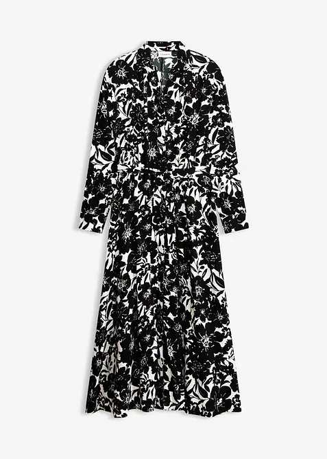 Skjortekjole i viskose, bonprix