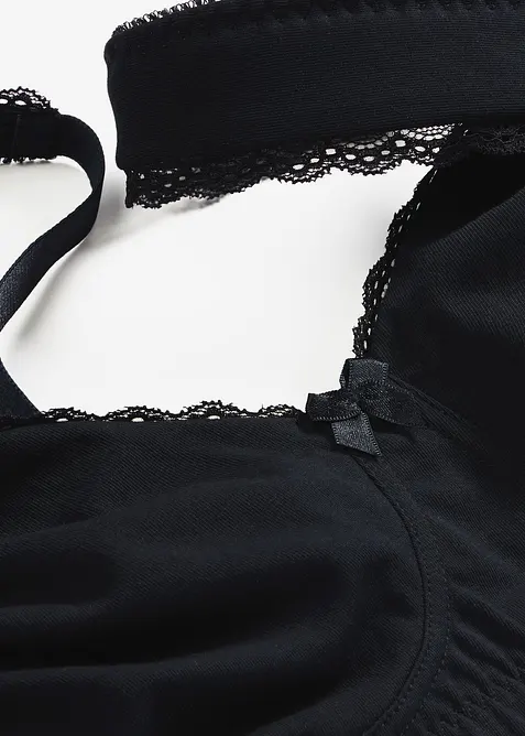 Minimizer-T-skjorte-BH uten spiler med &oslash;kologisk bomull (2-pack), bonprix