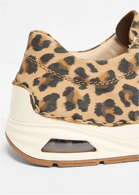 Komfortable sneakers med polstret inners&aring;le fra Rieker, Rieker