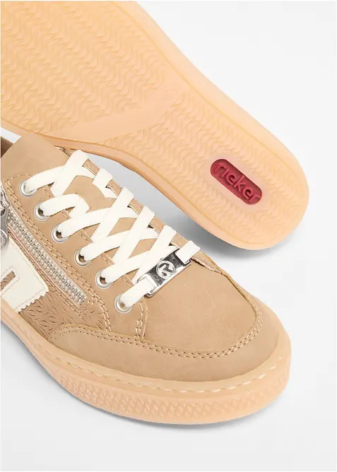 Komfortable sneakers i skinn fra Rieker, Rieker