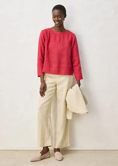 Topp i 100% lin, bonprix