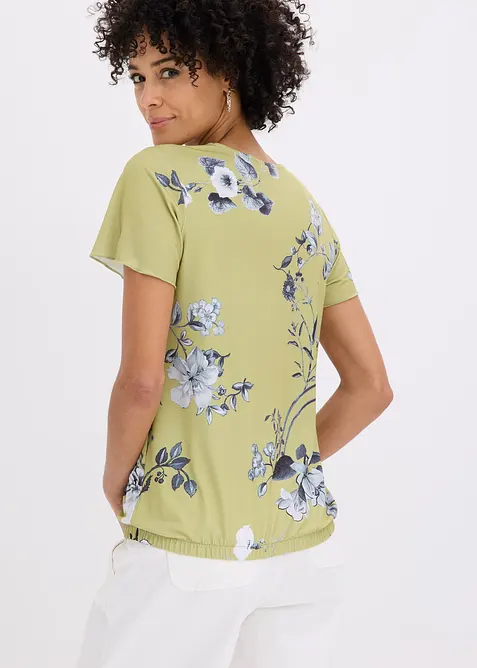 Topp med elastisk fald, bonprix