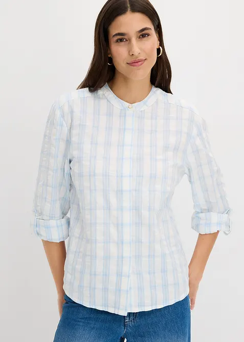 Bluse i 100% bomull, bonprix