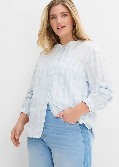 Bluse i 100% bomull, bonprix