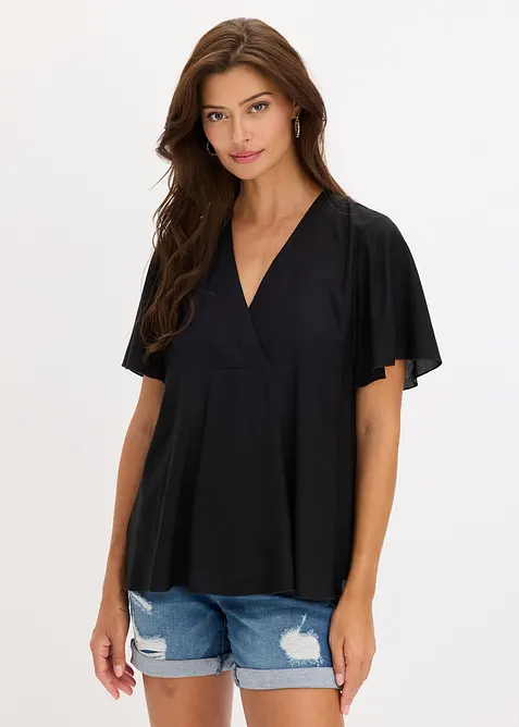 Bluse i lett viskose, bonprix