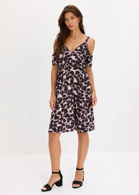 Minikjole i off shoulder-look, bonprix