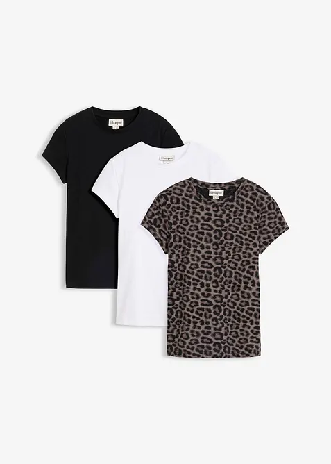 Topp (3-pack), bonprix