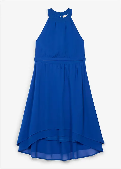 Kjole med forlenget bakstykke av chiffon, bonprix