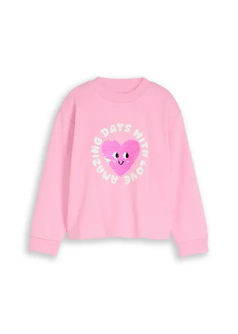 Sweatshirt med vendbare paljetter fra Tom Tailor, Tom Tailor