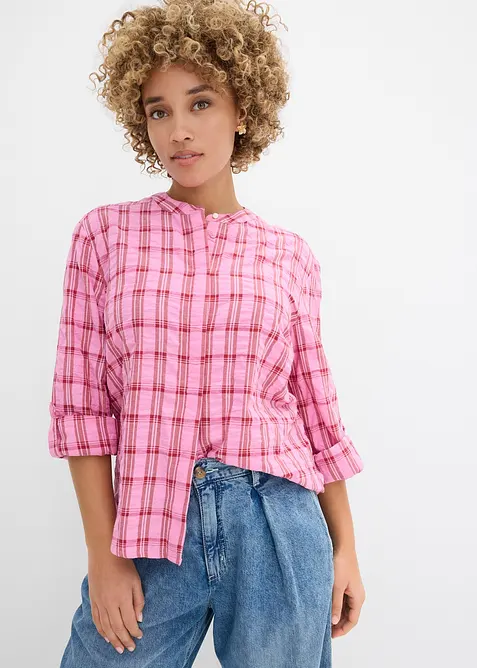 Bluse i 100% bomull, bonprix