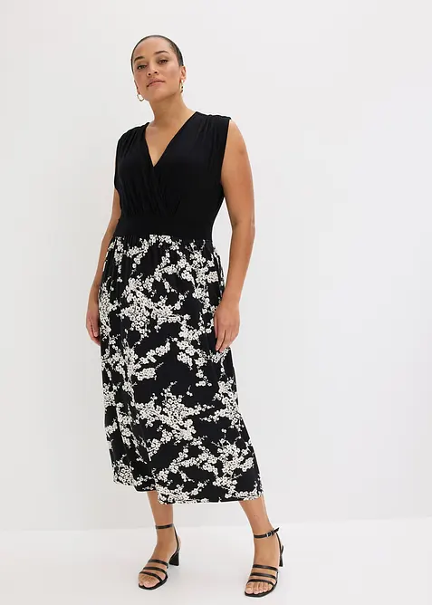 Jerseykjole i viskosemiks, bonprix