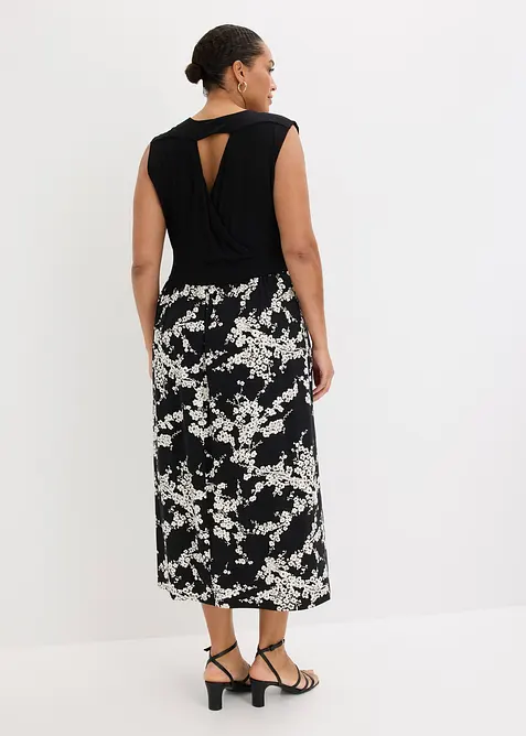 Jerseykjole i viskosemiks, bonprix