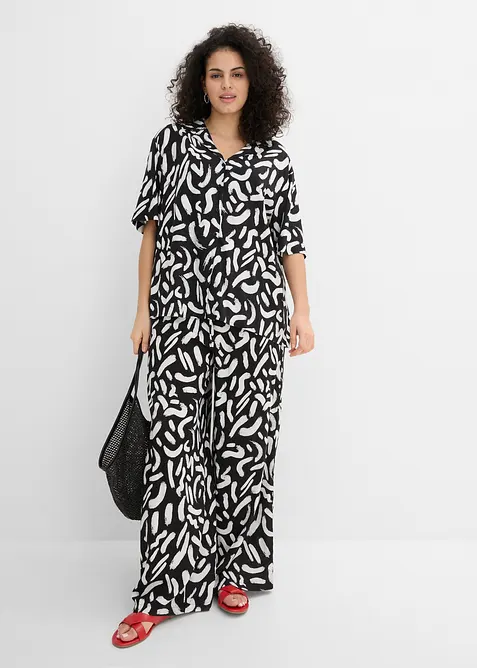 Bluse i lett viskose, bonprix