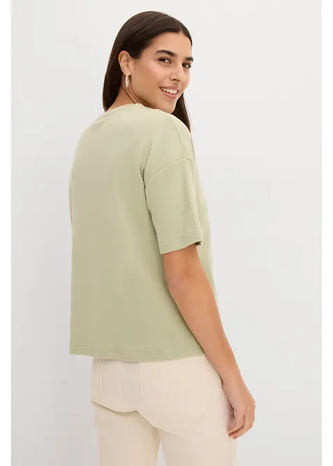 T-skjorte i avslappet modell og 100% bomull, bonprix