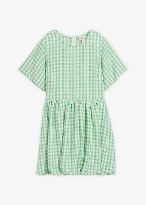 Kjole med boblekant, bonprix