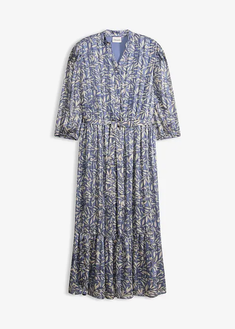 Skjortekjole av chiffon, bonprix