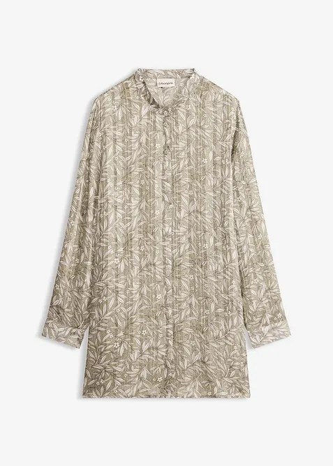 Lang chiffonbluse, bonprix