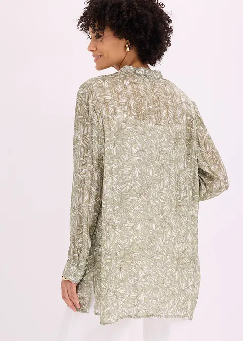 Lang chiffonbluse, bonprix