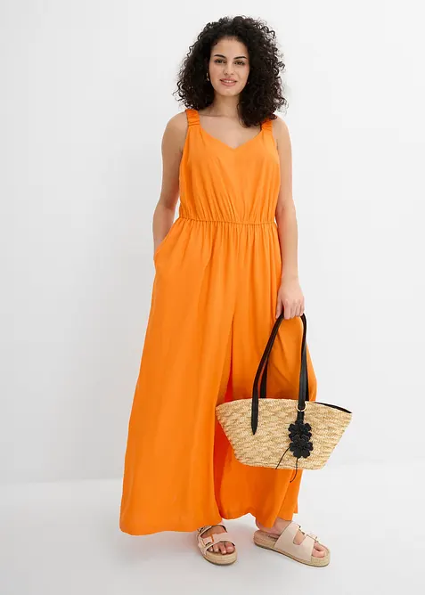 Jumpsuit i lett viskose, bonprix