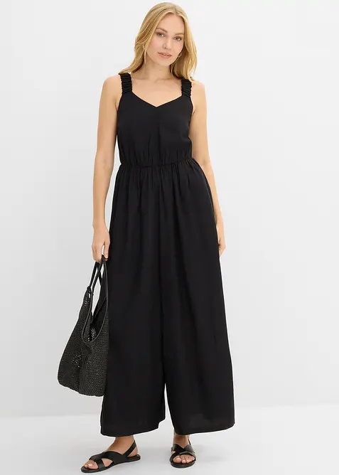 Jumpsuit i lett viskose, bonprix