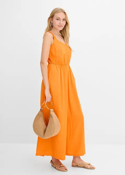 Jumpsuit i lett viskose, bonprix
