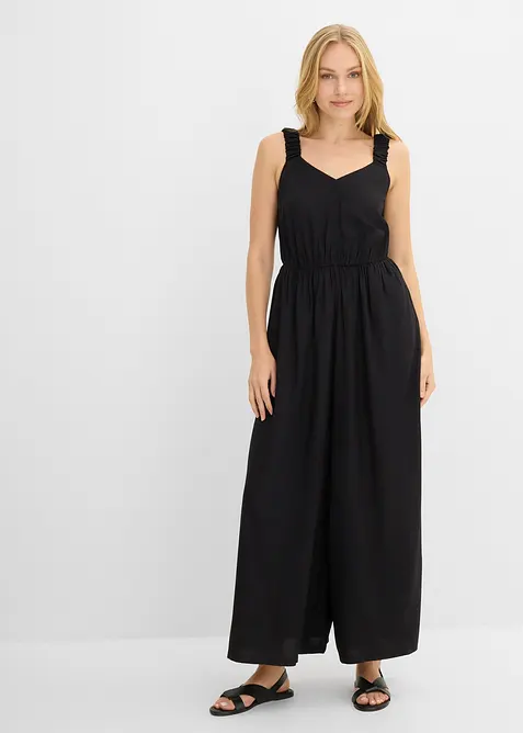 Jumpsuit i lett viskose, bonprix