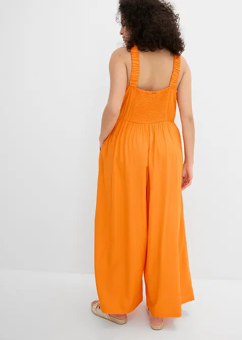 Jumpsuit i lett viskose, bonprix
